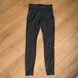 Lululemon Gray High-Waisted Leggings Size 4